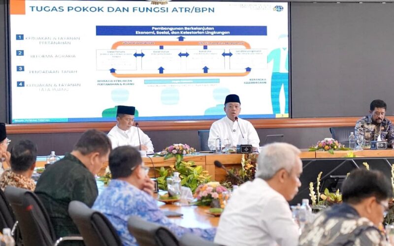 Nusron Dorong Pemda se-NTB Percepat Penyusunan RDTR