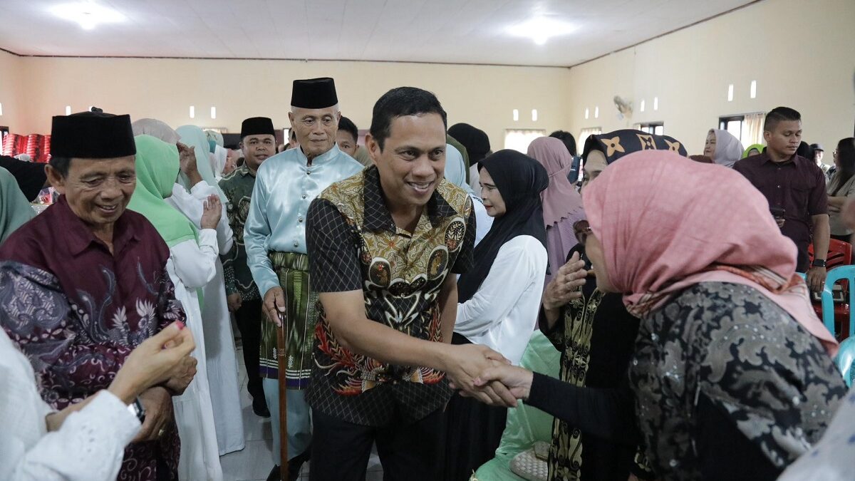 Halal Bihalal Kotamobagu Utara, Weny Gaib Ajak Warga Jaga Kebersamaan