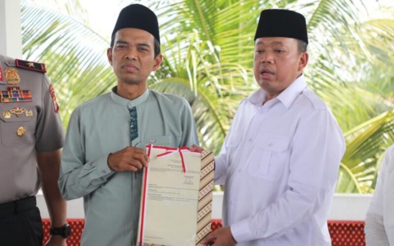 Menteri Nusron Apresiasi Langkah UAS Alihmedia ke Sertipikat Elektronik
