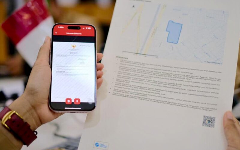 Pemerintah Permudah Cek Data Tanah Digital Via Aplikasi Ponsel