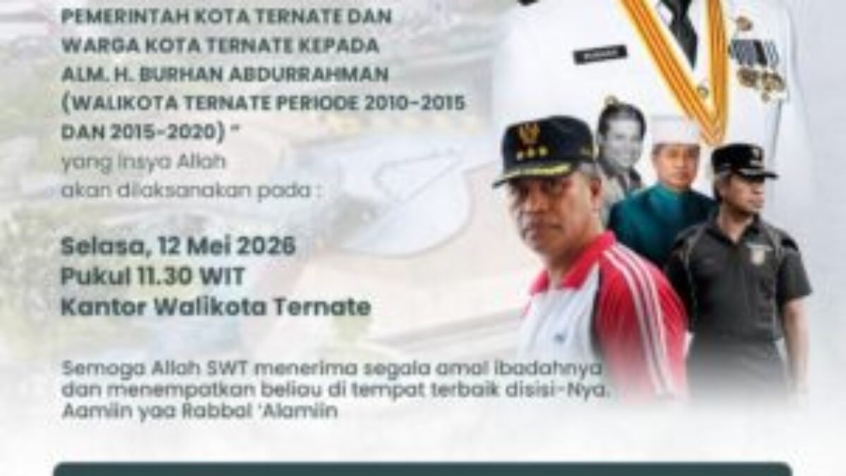 Perjalanan Terakhir Haji Bur: Dimakamkan di Ternate, Mengenang Jasa Dua Periode Kepemimpinan