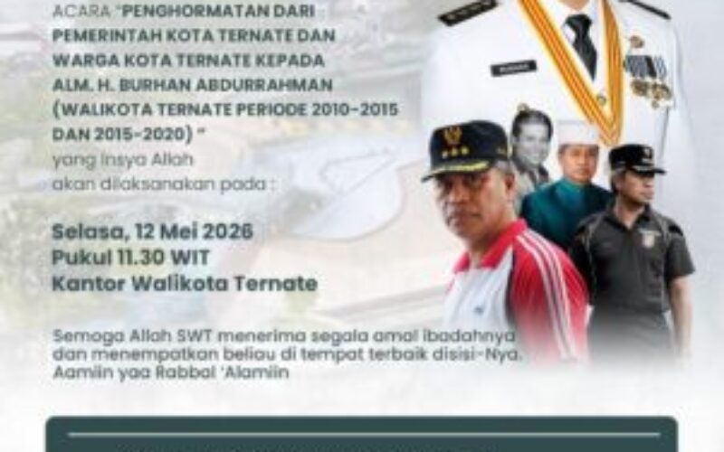 Perjalanan Terakhir Haji Bur: Dimakamkan di Ternate, Mengenang Jasa Dua Periode Kepemimpinan