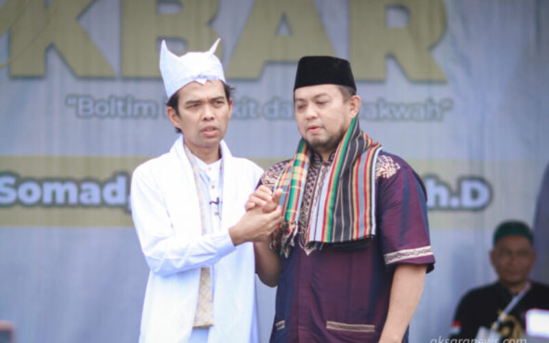 Sorban Ustadz Abdul Somad Laku Rp50 Juta di Tabligh Akbar Boltim