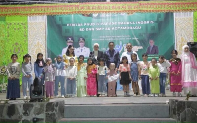 Pentas PAUD Semarakkan Hardiknas Kotamobagu