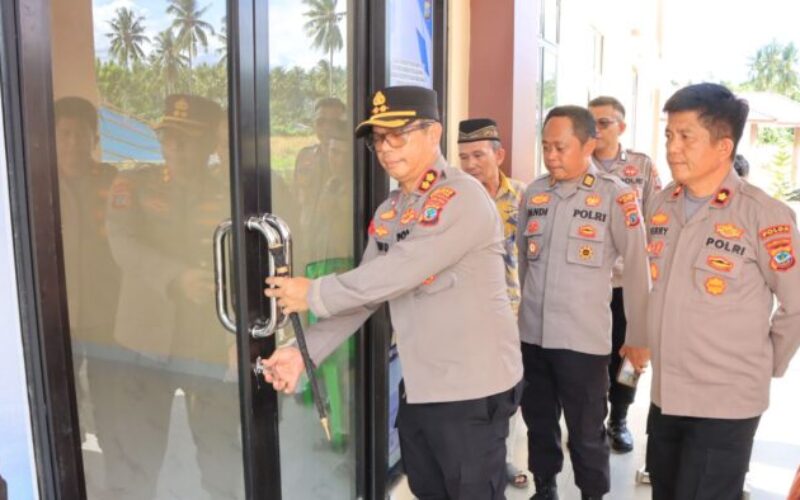 Kapolres Boltim Resmikan Rumah Dinas dan Rusun Bagi Personel