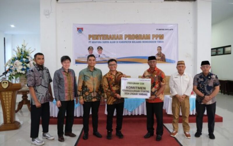 Serahkan Program PPM Pendidikan dan Kesehatan, Komitmen Nyata PT ASA di Boltim
