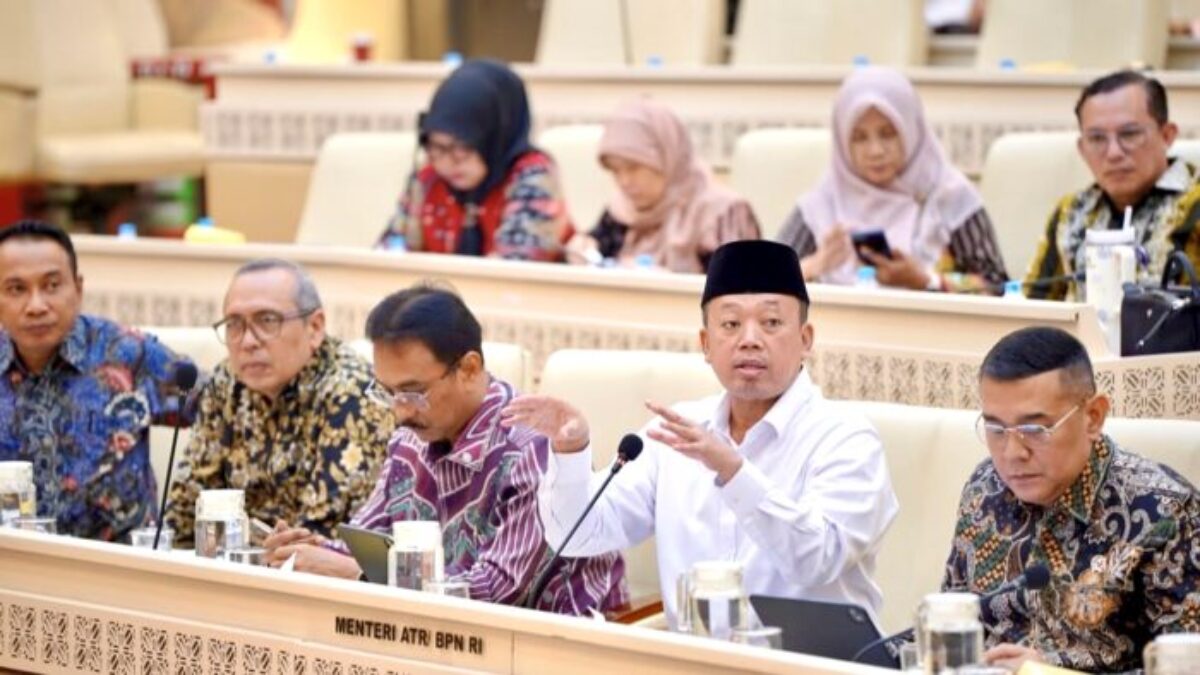 Menteri Nusron Usulkan Anggaran ATR/BPN 2027 Rp10,6 Triliun