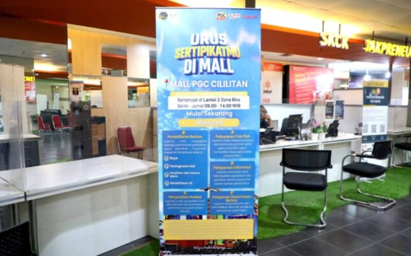 Layanan ATR/BPN di Mal Ubah Pandangan Masyarakat