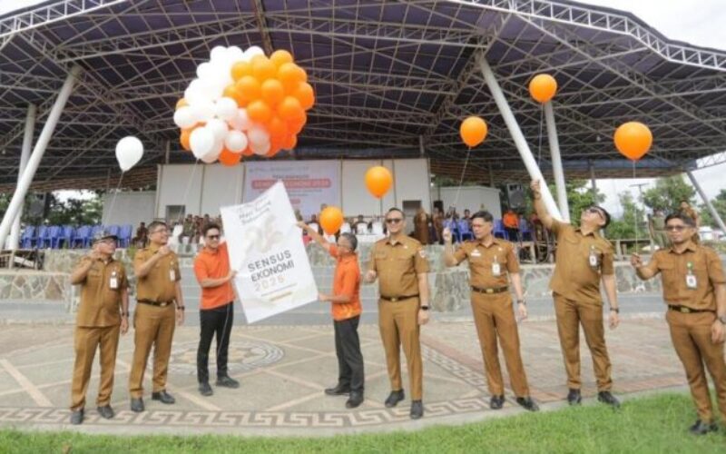 Pemkot Kotamobagu Resmi Mulai Sensus Ekonomi 2026