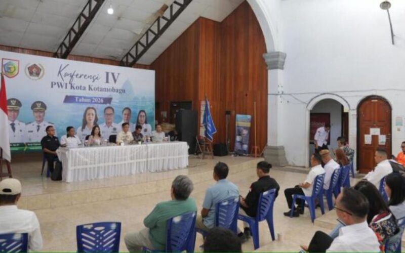 Asisten I Pemkot Buka Konferda IV PWI Kotamobagu