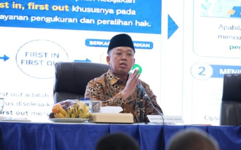 Menteri Nusron: Rakyat Harus Jadi Raja dalam Pelayanan