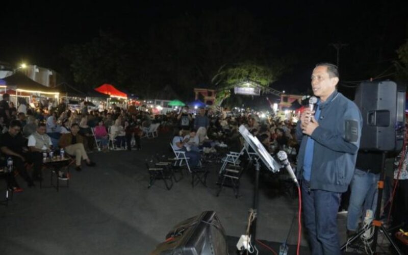 Weny Gaib Resmikan SanPalk, Pusat Kuliner Baru Kotamobagu