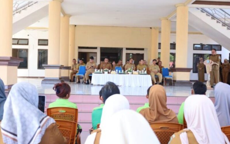 Kontingen O2SN Bolmong Resmi Dilepas, Bupati Yusra Beri Motivasi