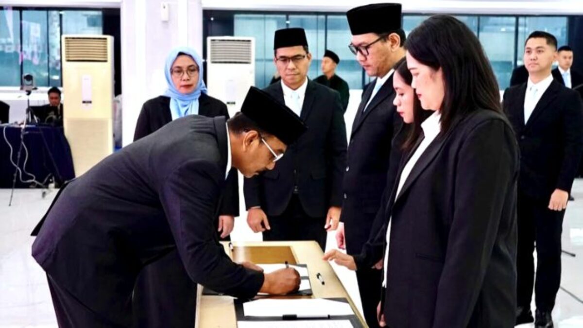 1.361 Pejabat ATR/BPN Dilantik, SDM Diminta Jadi Penggerak Transformasi