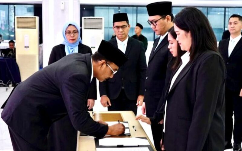 1.361 Pejabat ATR/BPN Dilantik, SDM Diminta Jadi Penggerak Transformasi