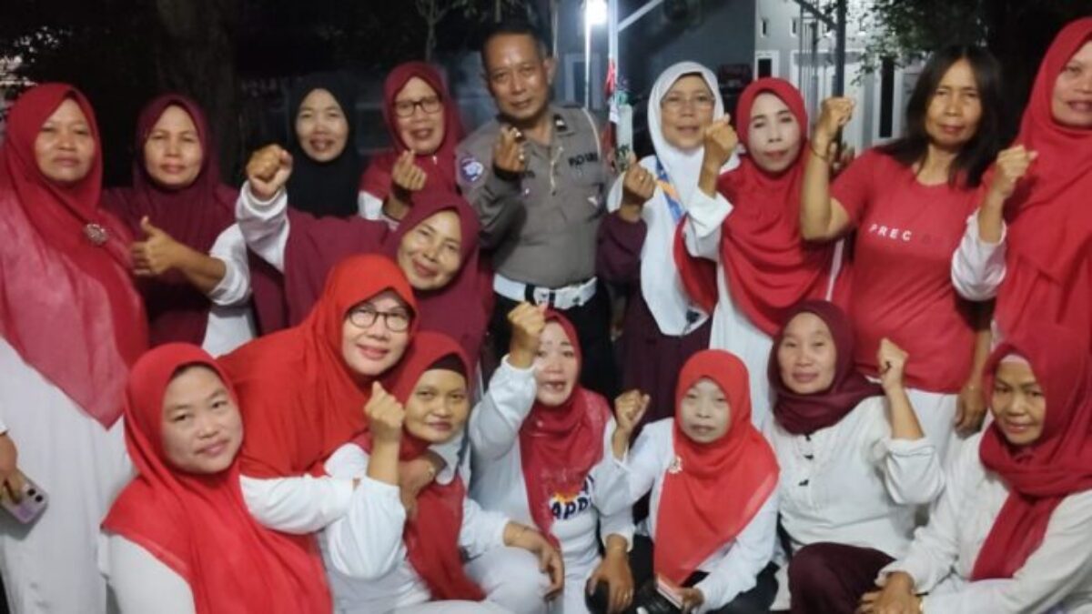 The Power Emak-emak Rindu Perubahan , Sepakat Dukung Risyanto Jadi Kades Sewaka Kecamatan Pemalang