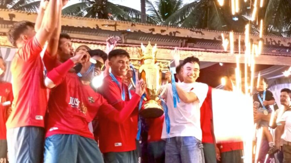 Justpro Basaan Juara Dylan Kandoli Cup 2026