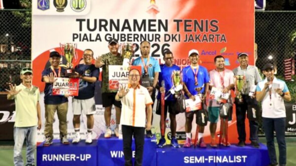 ATR/BPN Raih Juara II Turnamen Tenis Piala Gubernur DKI Jakarta 2026