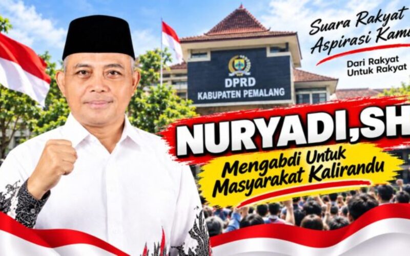 Nuryadi,SH Mantan Anggota DPRD Pemalang Maju Dalam Pilkades Kalirandu Mengusung Visi Misi Harmonis