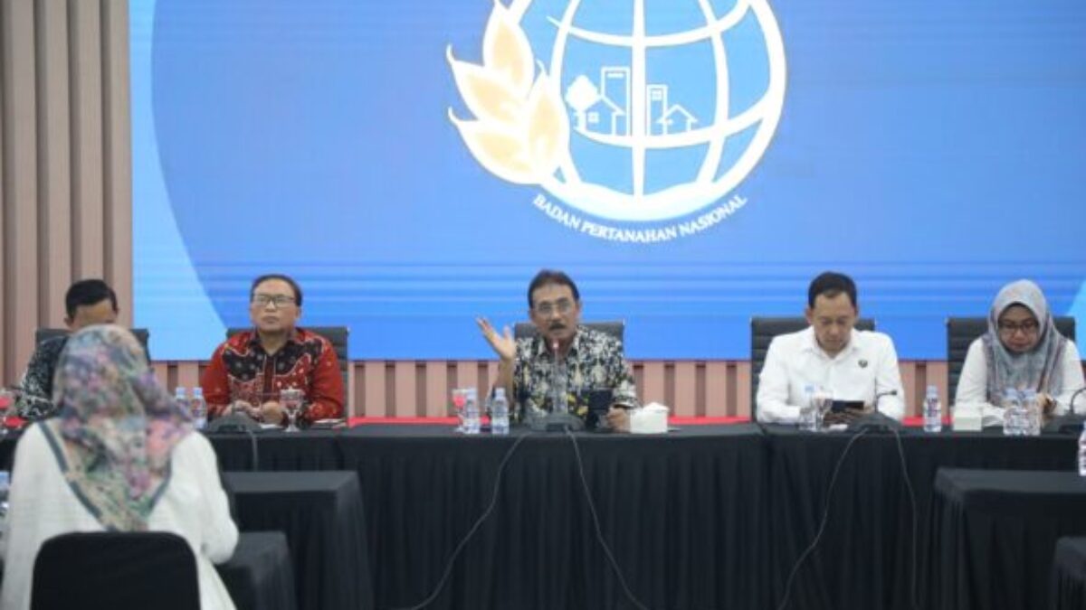 Sekjen ATR/BPN Minta Layanan Pertanahan Tetap Optimal