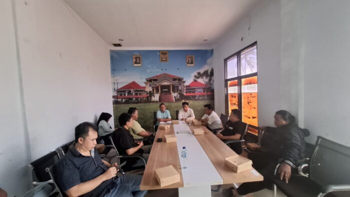Perkuat Kolaborasi, Ketua PWI Bolmong Terpilih Kunjungi Diskominfo