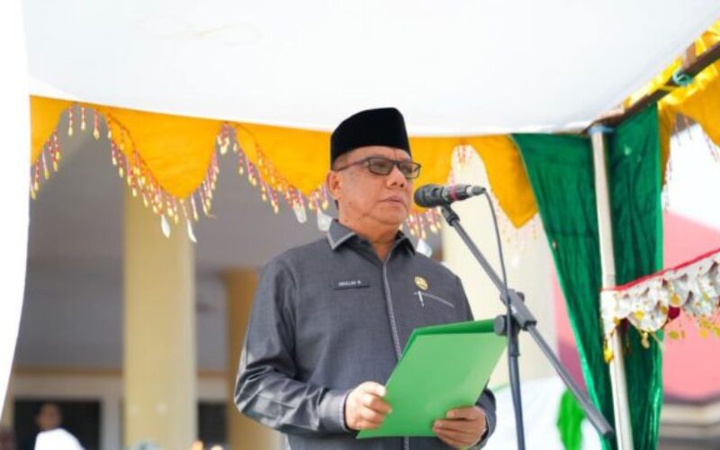 Abdullah Mokoginta Pimpin Upacara HSP ke-98 di Bolmong, Ini Pesan Menpora Erick Thohir
