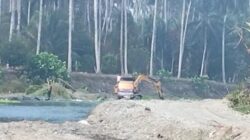 Material Sungai Dikeruk Alat Berat, Warga Minta Polres Bolmong Usut Legalitasnya