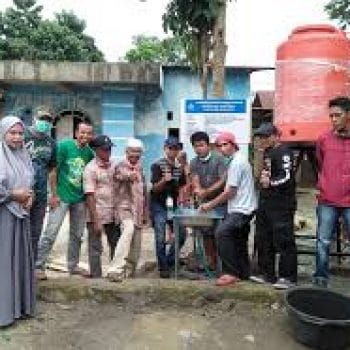 Warga Desa Pattallassang Nikmati Dua Titik Sumber Air Bersih
